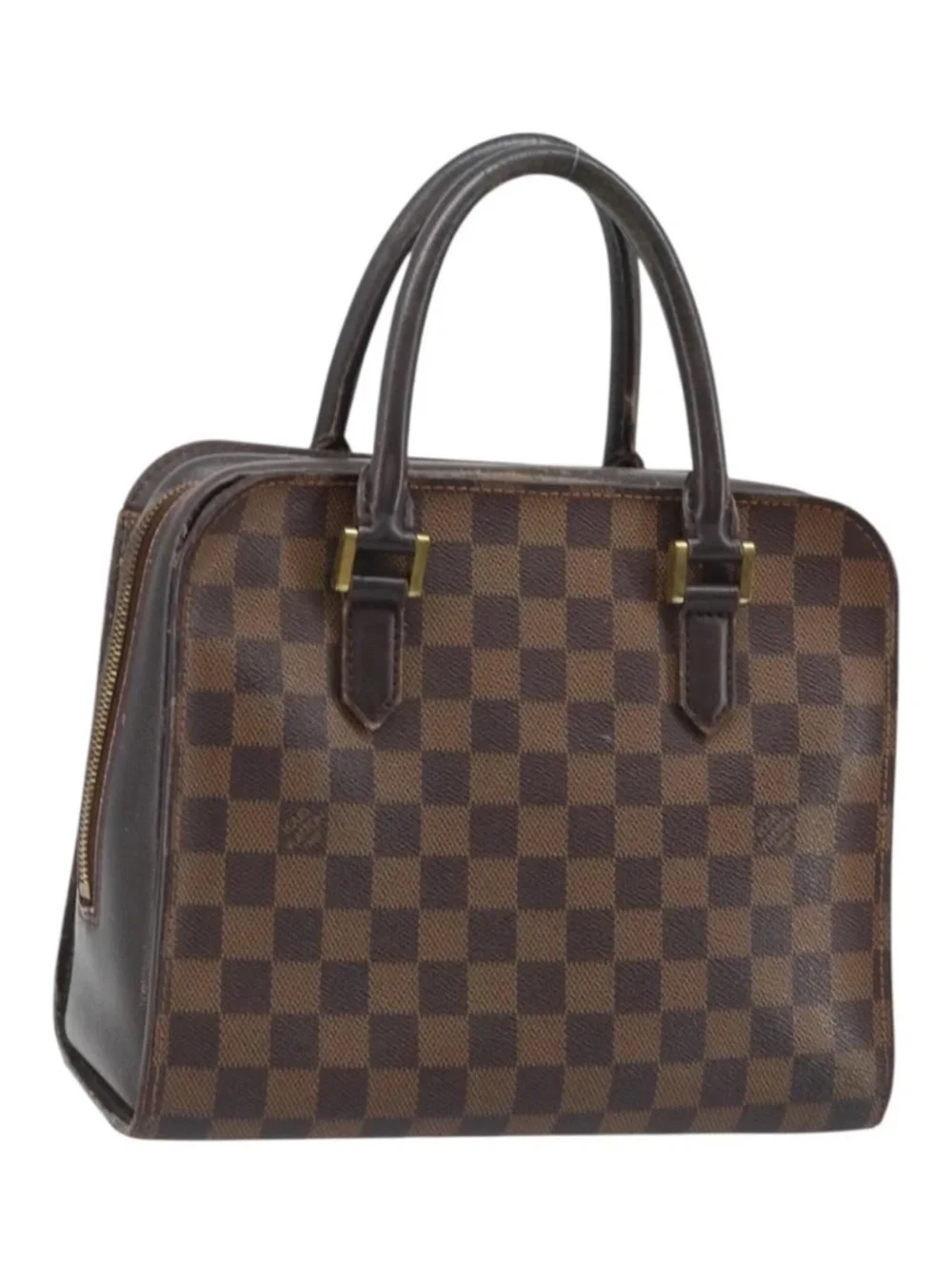 LOUIS VUITTON Triana Handbag Damier Ebene Vintage Y2K 90s